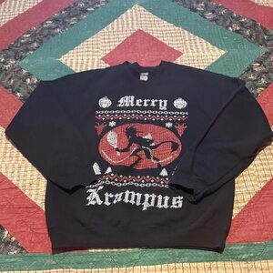 Merry Krampus Sweatershirt